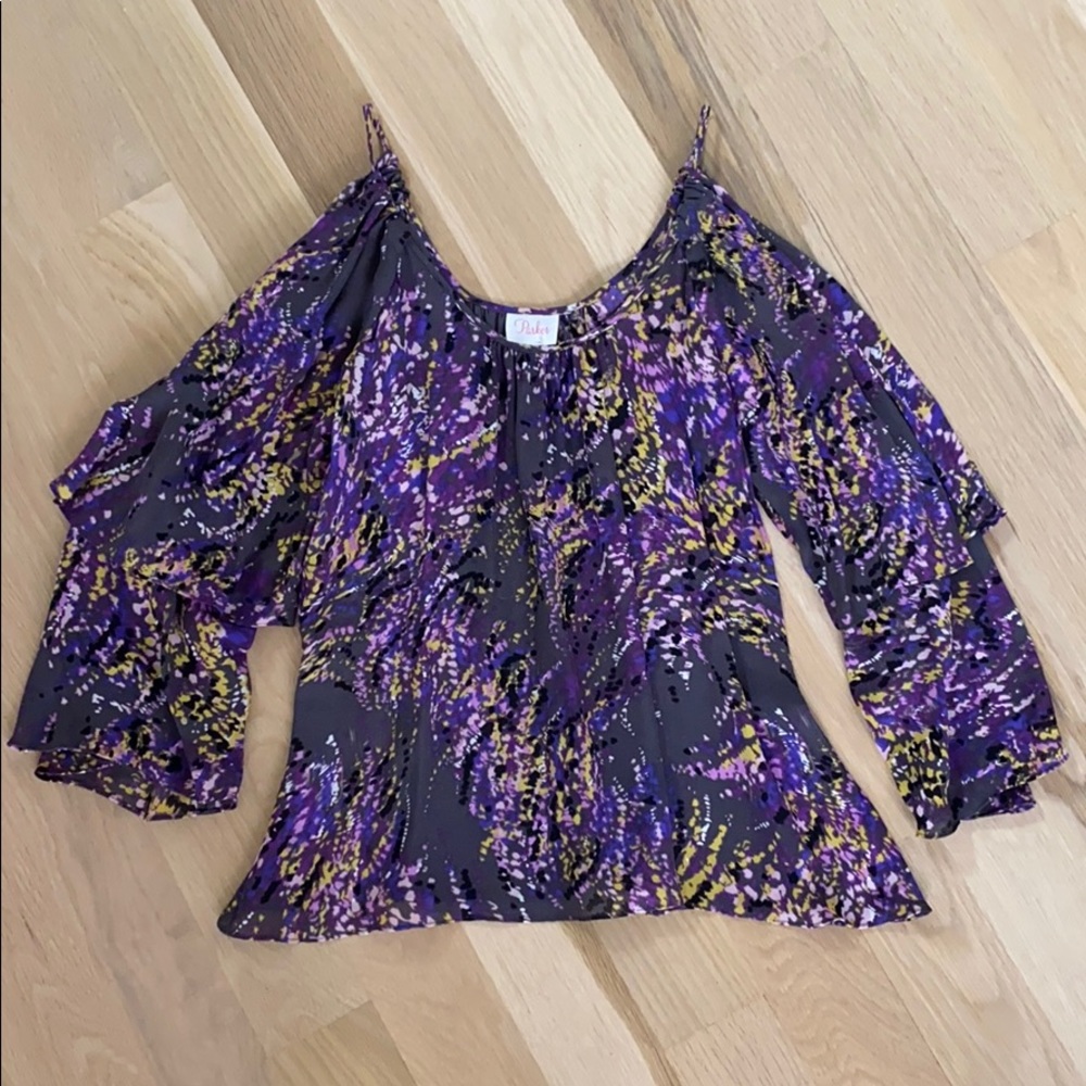 Parker Floral 3/4 Sleeve Top